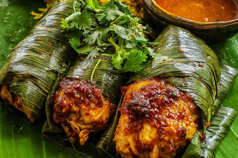 Receta de Mixiotes de Pollo