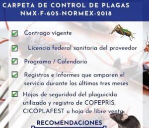 control de plagas